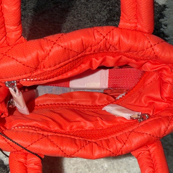 MZ Wallace Poppi (Orange) Petite Metro Tote Deluxe. New With Tags - Picture 4 of 8